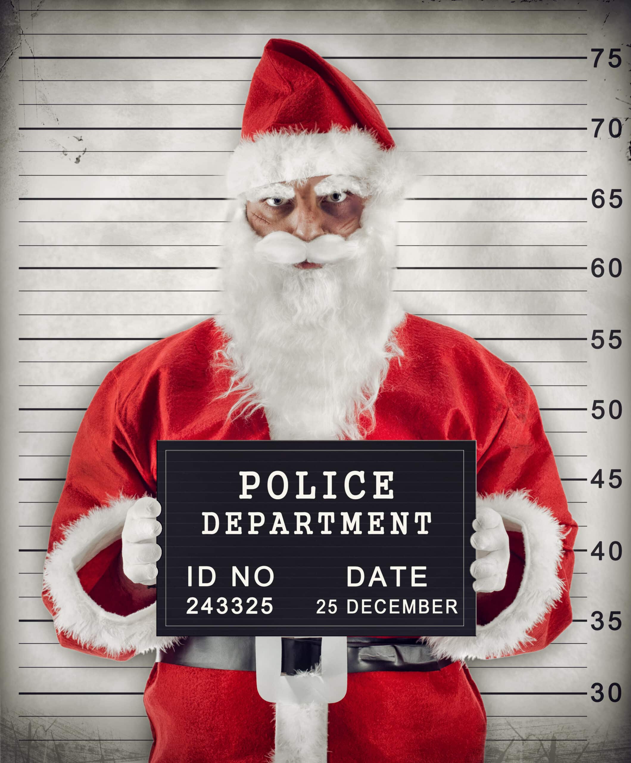 Santa needs a bail bondsman on Christmas