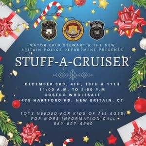 New Britain stuff a cruiser event by connecticut police departments