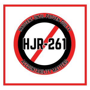 HJR 261 resolution eliminates the right to bail